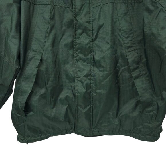 J.Crew Windbreaker Oarsman Jacket Mens M 90s Y2K Full Zip Nylon Rain Coat Anorak - Picture 12 of 16